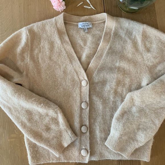 And Other Stories wool blend vneck cardigan, small - Picture 14 of 16